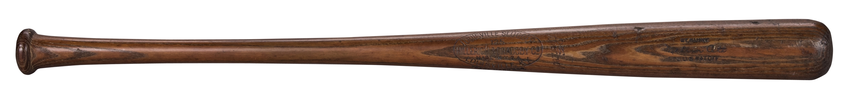 1934-37 Mel Ott Game Used Hillerich & Bradsby Model Bat (MEARS)